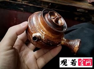 柴烧紫砂壶落灰透气性